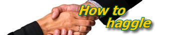 how to haggle: header
